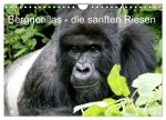 Berggorillas - die sanften Riesen (Wandkalender 2024 DIN A4 quer), CALVENDO Monatskalender