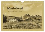 Radebeul - Ein Kalender im Zeitungsstil (Wandkalender 2024 DIN A4 quer), CALVENDO Monatskalender