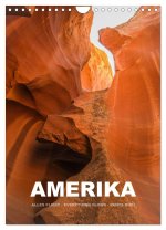 Amerika (Wandkalender 2024 DIN A4 hoch), CALVENDO Monatskalender