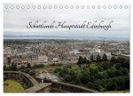 Schottlands Hauptstadt Edinburgh (Tischkalender 2024 DIN A5 quer), CALVENDO Monatskalender
