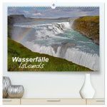 Wasserfälle Islands (hochwertiger Premium Wandkalender 2024 DIN A2 quer), Kunstdruck in Hochglanz