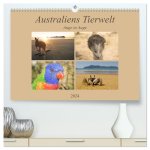 Australiens Tierwelt - Auge in Auge (hochwertiger Premium Wandkalender 2024 DIN A2 quer), Kunstdruck in Hochglanz