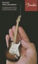AXE HEAVEN HOLIDAY ORNAMENT  FENDER 6 JAZZ BASS SUNBURST