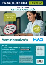 PAQUETE AHORRO + TEST ONLINE ADMINISTRATIVO/A JUNTA DE ANDAL