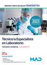 TECNICO/A ESPECIALISTA LABORATORIO OSAKIDETZA-SERVICIO