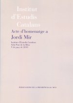 ACTE D'HOMENATGE A JORDI MIR