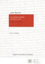 LA FILOSOFIA GREGA DE TALES A PLATO