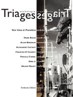 TRIAGES Anthologie vol. I et II (2023)