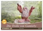 Die Trolle von Gamleby - Schweden - Skulpturen von Jan Pol (Wandkalender 2024 DIN A3 quer), CALVENDO Monatskalender