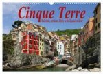 Cinque Terre - Malerische, verträumte Dörfer an der ligurischen Küste (Wandkalender 2024 DIN A3 quer), CALVENDO Monatskalender