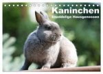 Kaninchen - knuddelige Hausgenossen (Tischkalender 2024 DIN A5 quer), CALVENDO Monatskalender