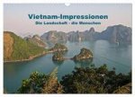 Vietnam Impressionen / Die Landschaft ? die Menschen (Wandkalender 2024 DIN A3 quer), CALVENDO Monatskalender