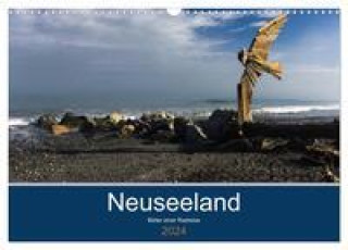 Neuseeland 2024 - Bilder einer Radreise (Wandkalender 2024 DIN A3 quer), CALVENDO Monatskalender