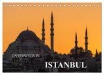 Unterwegs in Istanbul (Tischkalender 2024 DIN A5 quer), CALVENDO Monatskalender