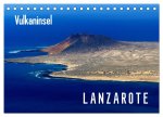 Vulkaninsel Lanzarote (Tischkalender 2024 DIN A5 quer), CALVENDO Monatskalender