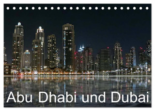 Abu Dhabi und Dubai (Tischkalender 2024 DIN A5 quer), CALVENDO Monatskalender