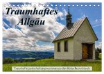 Traumhaftes Allgäu (Tischkalender 2024 DIN A5 quer), CALVENDO Monatskalender