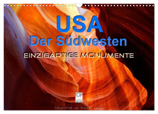 USA Der Südwesten - Einzigartige Monumente (Wandkalender 2024 DIN A3 quer), CALVENDO Monatskalender