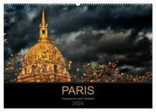 Paris - Impressionen einer Weltstadt (Wandkalender 2024 DIN A2 quer), CALVENDO Monatskalender