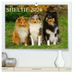 Sheltie 2024 (hochwertiger Premium Wandkalender 2024 DIN A2 quer), Kunstdruck in Hochglanz