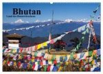 Bhutan 2024 - Land des Donnerdrachens (Wandkalender 2024 DIN A2 quer), CALVENDO Monatskalender