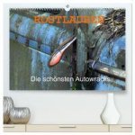 ROSTLAUBEN Die schönsten Autowracks (hochwertiger Premium Wandkalender 2024 DIN A2 quer), Kunstdruck in Hochglanz