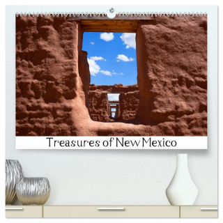 Treasures of New Mexico (hochwertiger Premium Wandkalender 2024 DIN A2 quer), Kunstdruck in Hochglanz