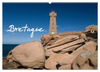 Bretagne (Wandkalender 2024 DIN A2 quer), CALVENDO Monatskalender
