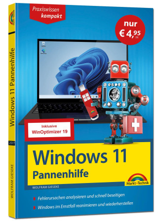 Windows 11 Pannenhilfe - Sonderausgabe inkl. WinOptimizer Software -