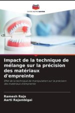 Impact de la technique de mélange sur la précision des matériaux d'empreinte