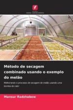 Método de secagem combinado usando o exemplo do melão