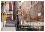 VENEDIG charmante Details (Wandkalender 2024 DIN A4 quer), CALVENDO Monatskalender