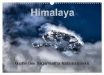 Himalaya - Gipfel des Sagarmatha Nationalparks (Wandkalender 2024 DIN A3 quer), CALVENDO Monatskalender