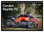 CanAm Spyder F3 (Tischkalender 2024 DIN A5 quer), CALVENDO Monatskalender