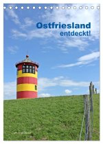 Ostfriesland entdeckt! (Tischkalender 2024 DIN A5 hoch), CALVENDO Monatskalender