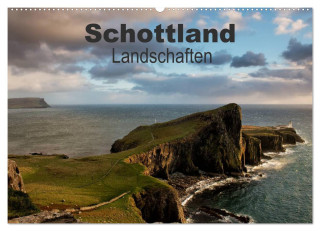 Schottland Landschaften (Wandkalender 2024 DIN A2 quer), CALVENDO Monatskalender