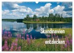 Skandinavien entdecken (Wandkalender 2024 DIN A3 quer), CALVENDO Monatskalender