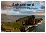 Schottland Landschaften (Wandkalender 2024 DIN A4 quer), CALVENDO Monatskalender