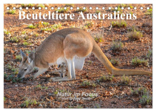 Beuteltiere Australiens (Tischkalender 2024 DIN A5 quer), CALVENDO Monatskalender