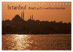 Istanbul - Stadt auf zwei Kontinenten (Tischkalender 2024 DIN A5 quer), CALVENDO Monatskalender