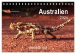 Australien tierisch gut 2024 (Tischkalender 2024 DIN A5 quer), CALVENDO Monatskalender