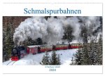 Schmalspurbahnen in Sachsen Anhalt (Wandkalender 2024 DIN A2 quer), CALVENDO Monatskalender