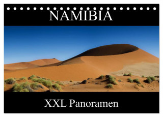 Namibia - XXL Panoramen (Tischkalender 2024 DIN A5 quer), CALVENDO Monatskalender