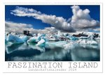 Faszination Island - Landschaftskalender 2024 (Wandkalender 2024 DIN A2 quer), CALVENDO Monatskalender
