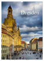 Mein Dresden (Wandkalender 2024 DIN A2 hoch), CALVENDO Monatskalender