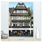 Osnabrück Fassade (hochwertiger Premium Wandkalender 2024 DIN A2 hoch), Kunstdruck in Hochglanz