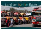 Land der bunten Busse - Guatemala (Wandkalender 2024 DIN A2 quer), CALVENDO Monatskalender