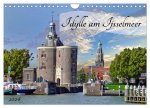 Idylle am Ijsselmeer (Wandkalender 2024 DIN A4 quer), CALVENDO Monatskalender