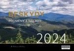 Kalendář 2024 Beskydy/Proměny a nálady - nástěnný