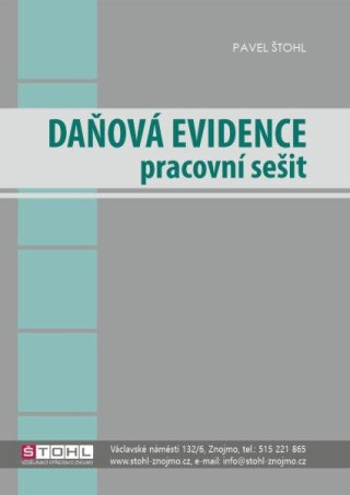 Daňová evidence - pracovní sešit 2023